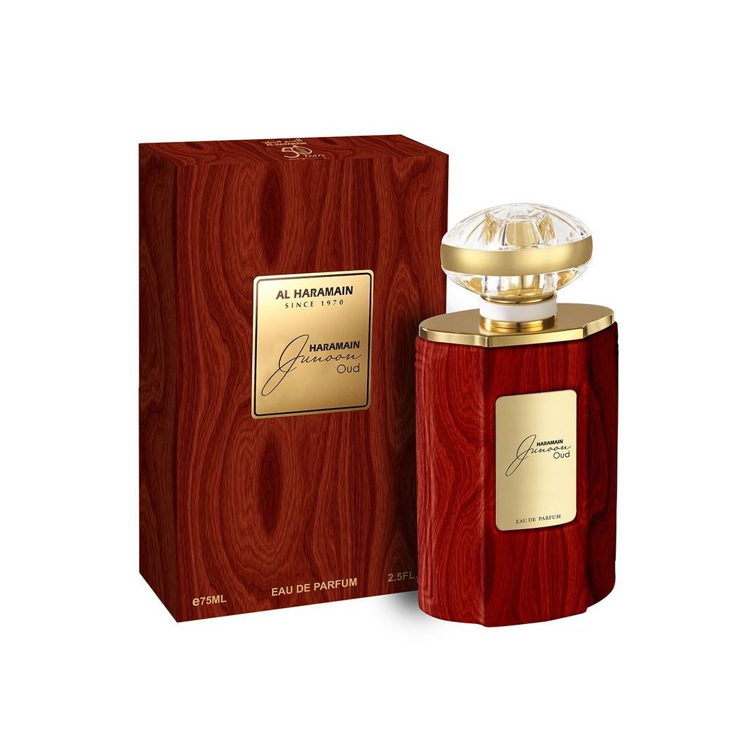 Perfume & Fragrance Oud AL HARAMAIN JUNOON OUD (U) EDP 75ML