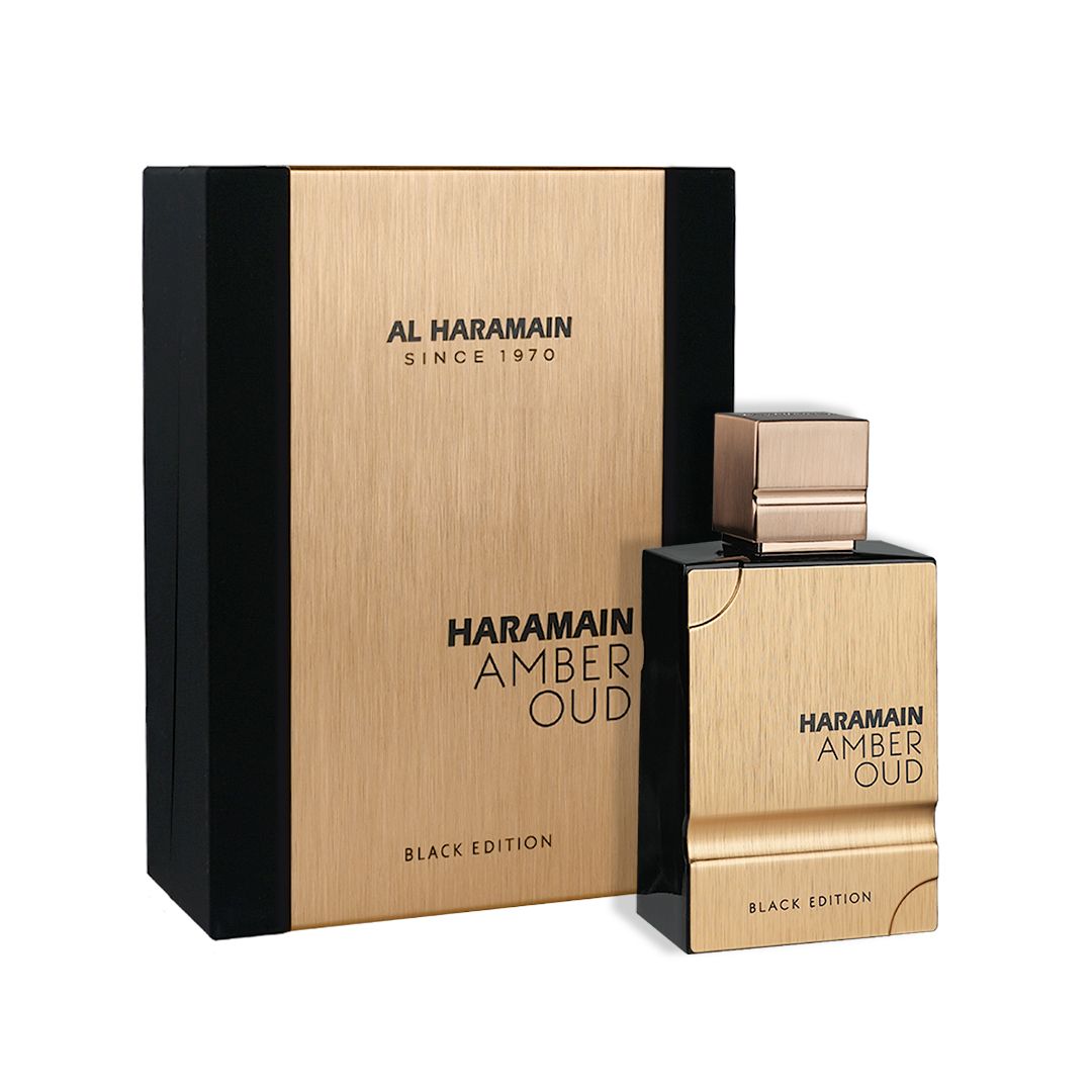Perfume & Fragrance Oud Haramain Amber Oud Black Edition, 60ml, Eau De Parfum