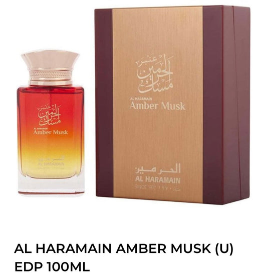 Perfume & Fragrance Oud AL HARAMAIN AMBER MUSK (U) EDP 100ML