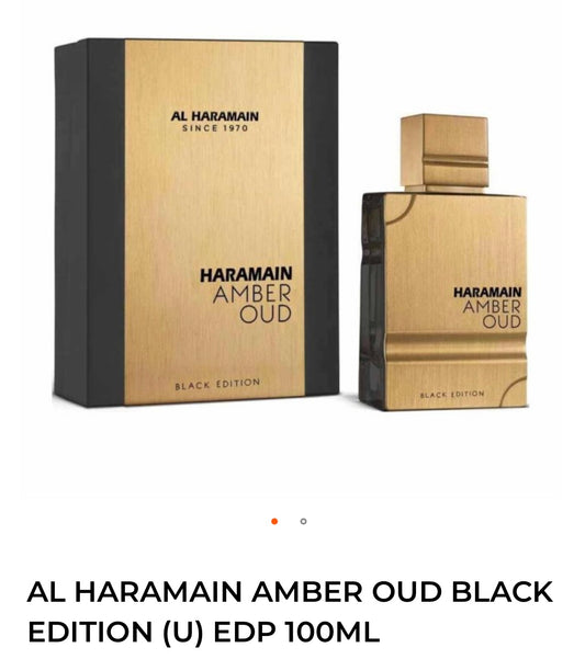 Perfume & Fragrance Oud Haramain Amber Oud Black Edition, 60ml, Eau De Parfum