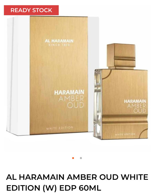 Perfume & Fragrance Oud AL HARAMAIN AMBER OUD WHITE EDITION (W) EDP 60ML